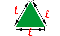 área do triângulo